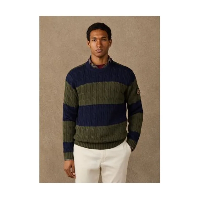 Hackett London Jersey Str Cable HM7000291