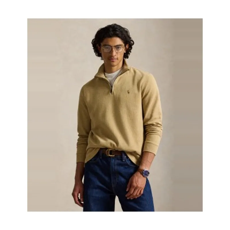 Polo Ralph Lauren Jersey Estate-Rib con cremallera corta 710P07411502