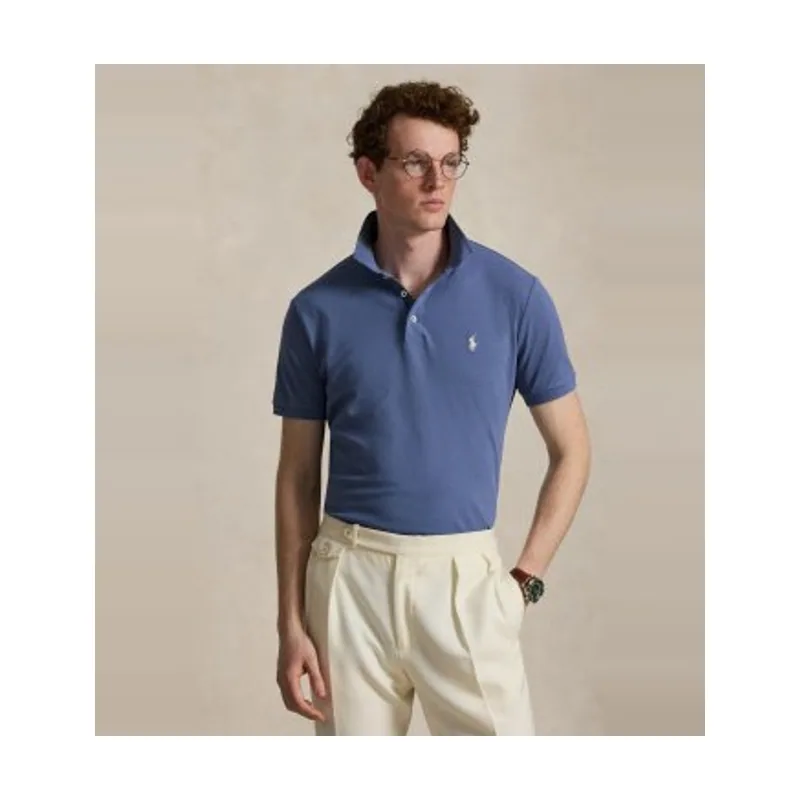 Polo Ralph Lauren Polo de piqué elástico Custom Slim Fit 710941439026