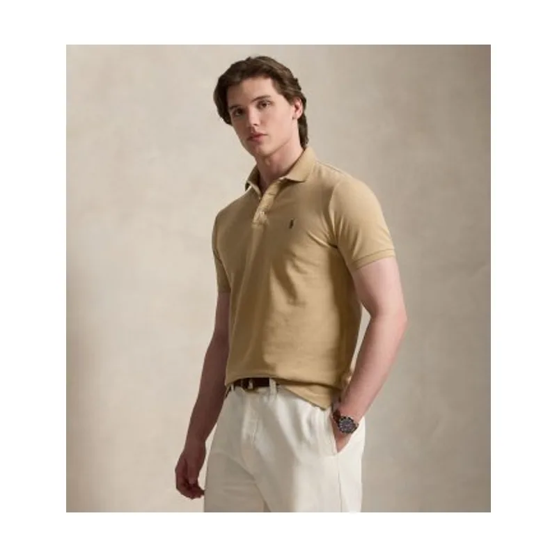 Polo Ralph Lauren Polo de piqué elástico Custom Slim Fit 710941439511