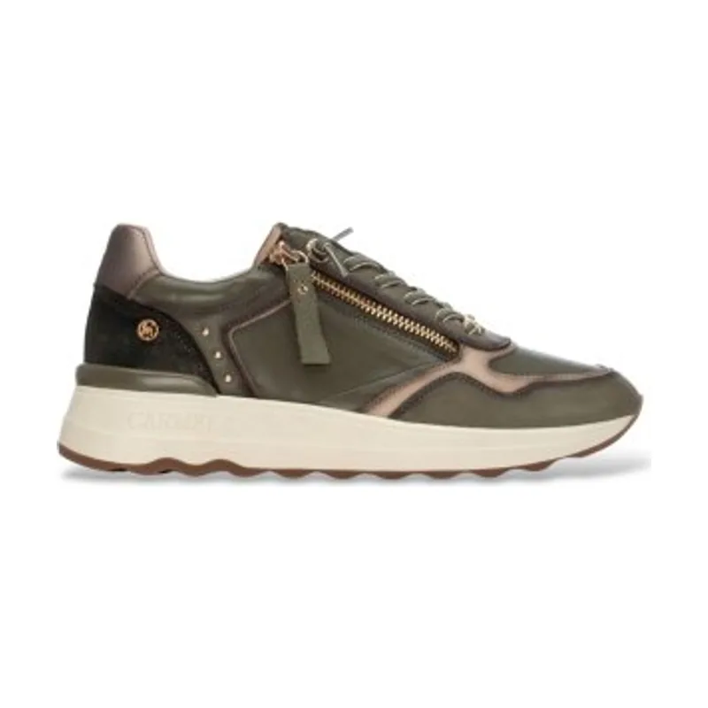 Zapatillas de Piel 164221 16422103-KAKI