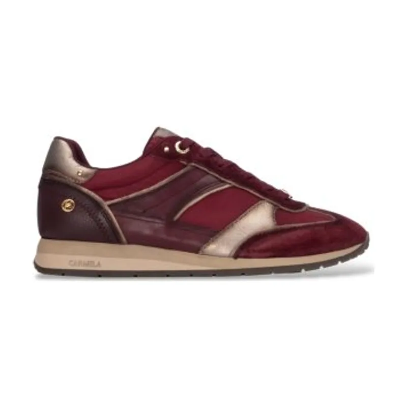 Zapatillas de Piel 164233 16423302-BURDEOS