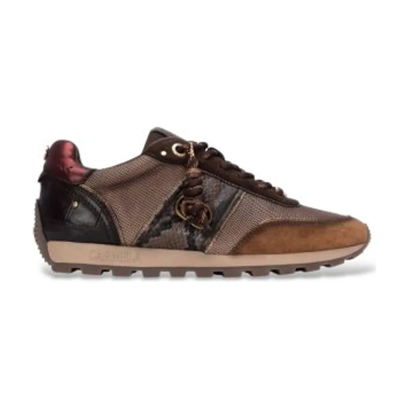 Zapatillas de Piel 164237 16423701-MARRON