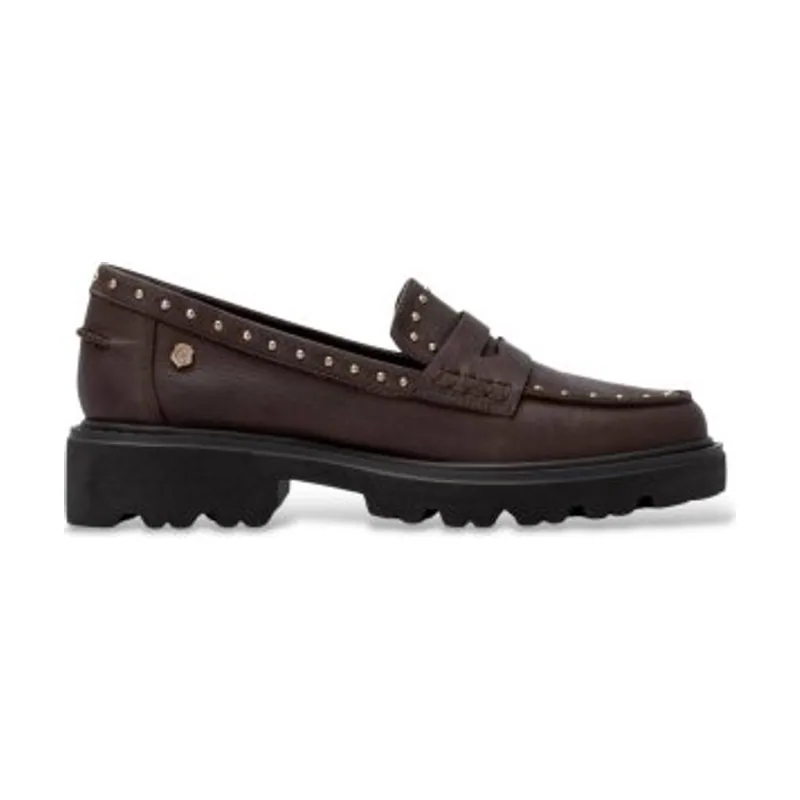 Carmela Mocasines de Piel 164271 16427102-MARRON