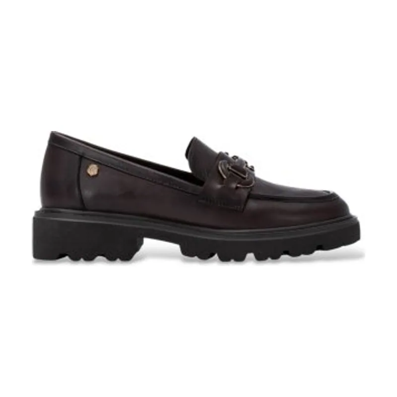 Carmela Mocasines de Piel 164336 16433607-MARRON