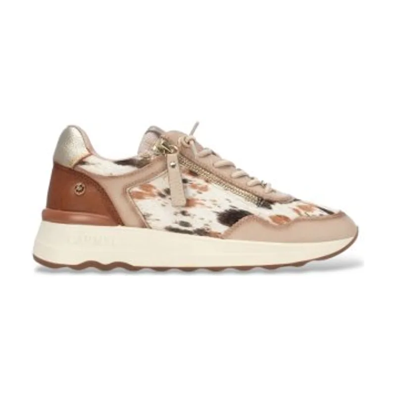 Carmela Zapatillas de Piel 164360 16436001-BEIGE