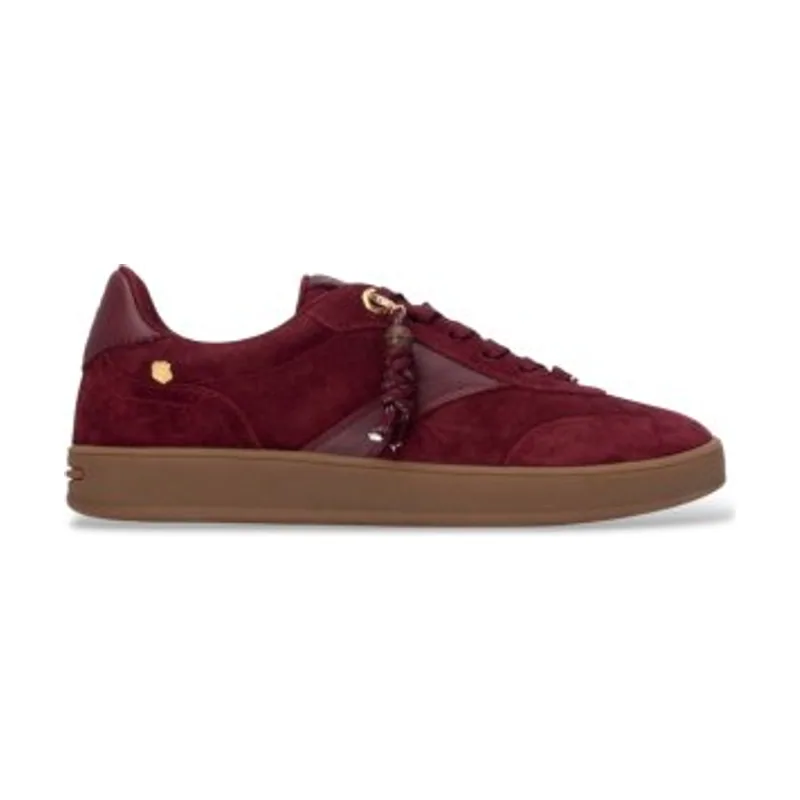 Carmela Zapatillas de Piel 164372 16437206-BURDEOS
