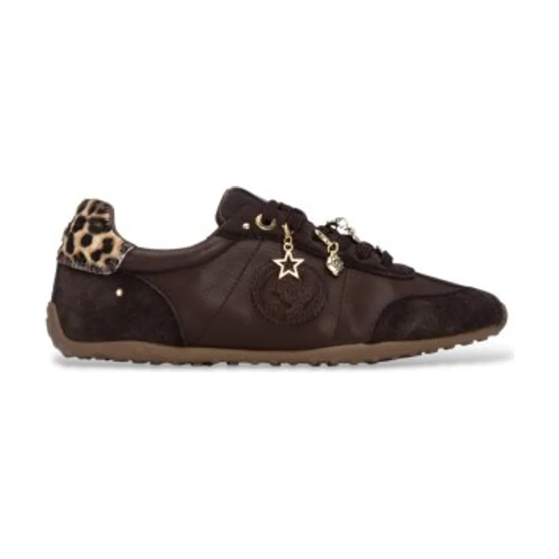 Carmela Zapatillas de Piel 164384 16438401-MARRON