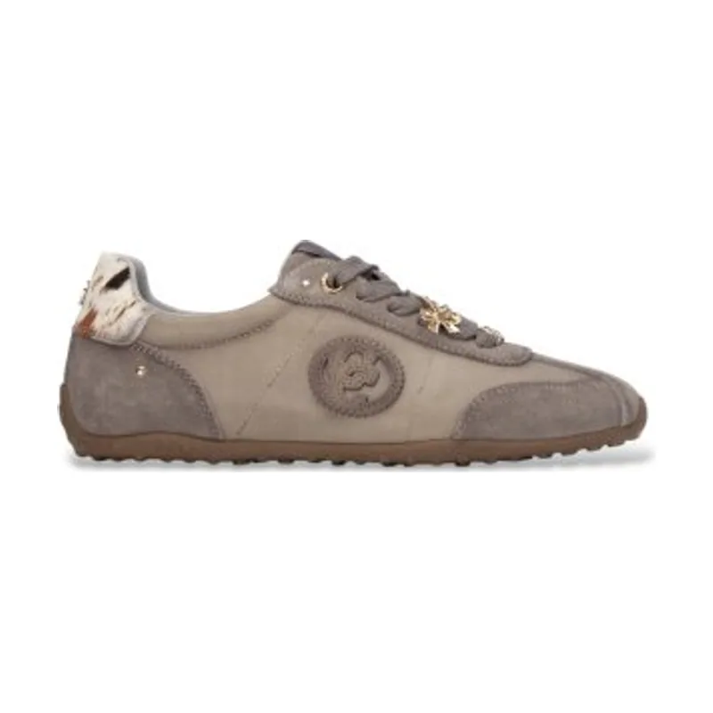 Carmela Zapatillas de Piel 164384 16438403-TAUPE