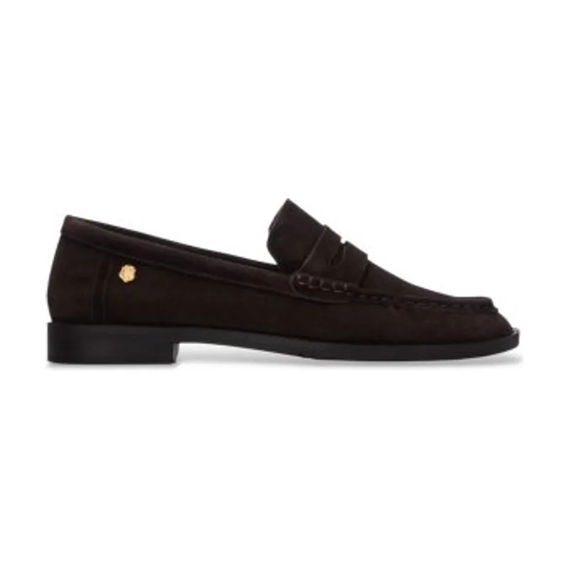 Carmela Mocasines de Piel 164389 16438901-MARRON