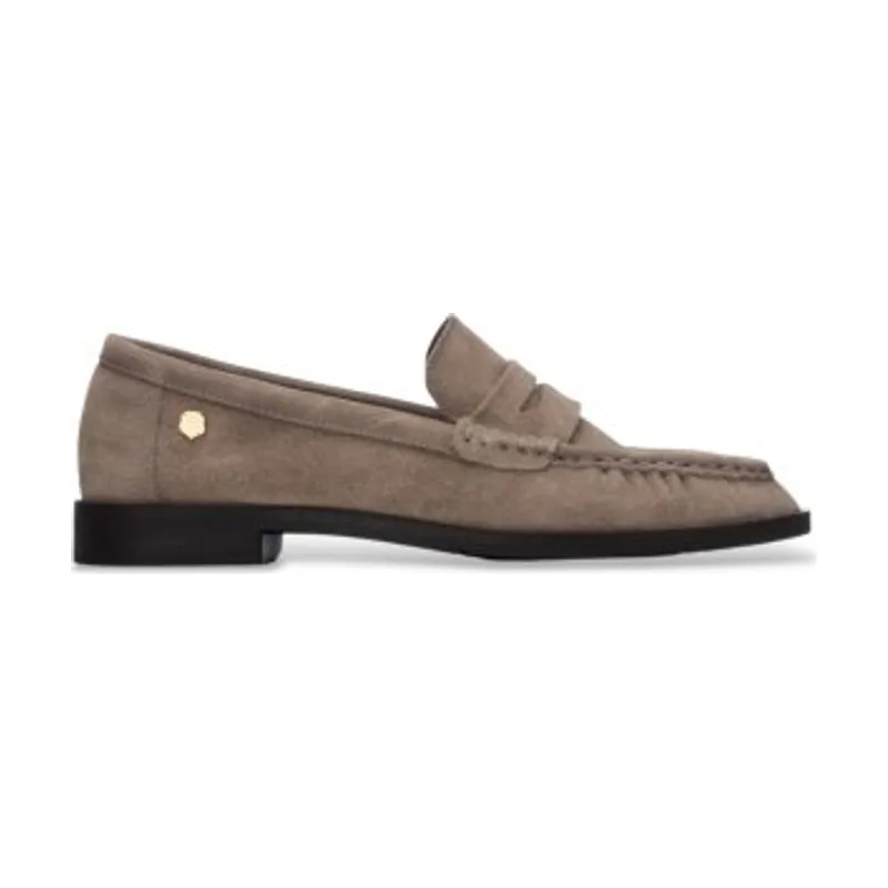 Carmela Mocasines de Piel 164389 16438903-TAUPE