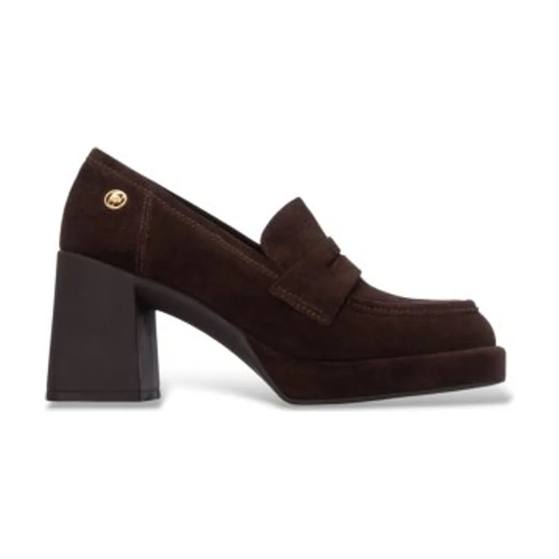 Carmela Mocasines de Piel 164400 16440003-MARRON