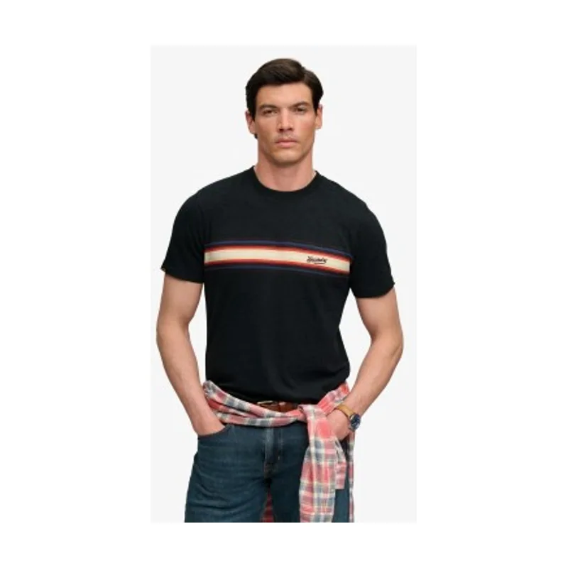 Superdry Camiseta Outdoor Stripe Logo M1012441A