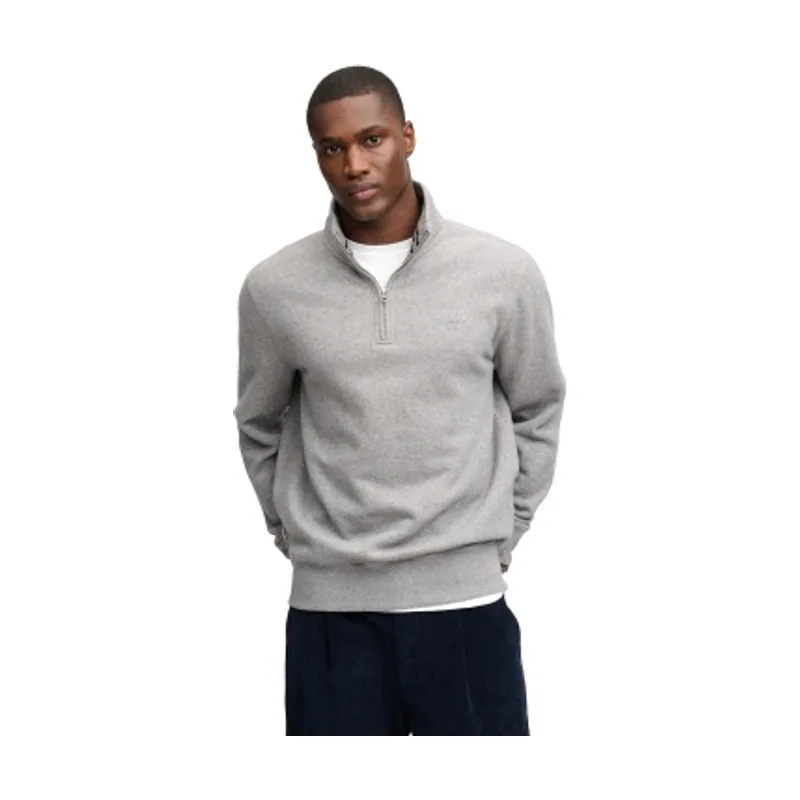 Superdry Sudadera con media cremallera Essential Serif Logo Half M2014700A