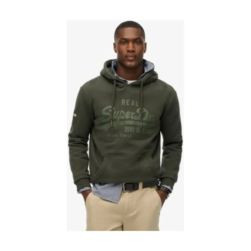 Superdry Sudadera con capucha Tonal M2014417A