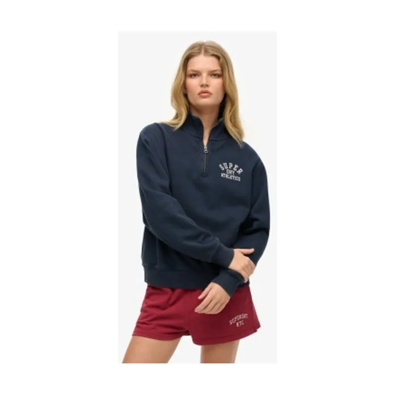Superdry Sudadera con media cremallera Athletic Essential W2012541A