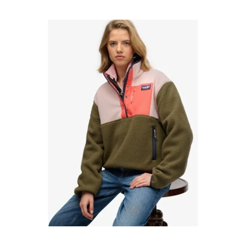 Superdry Forro polar Colour Block Pull On W5012073A