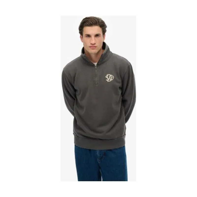 Superdry Sudadera con media cremallera Athletic Half M2014383A