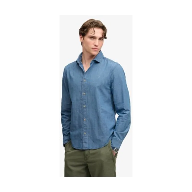Superdry Camisa Essentials Chambray M4011110A