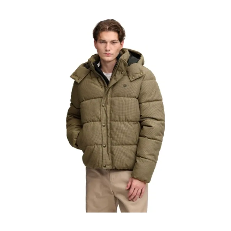 Superdry Chaqueta con capucha Premium Check M5012430A