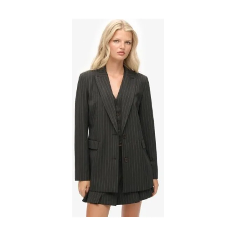 Superdry Americana Pinstripe Boyfriend W5012032A