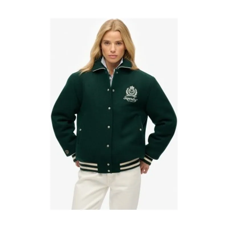 Superdry Cazadora bomber Country Club Wool W5011927A
