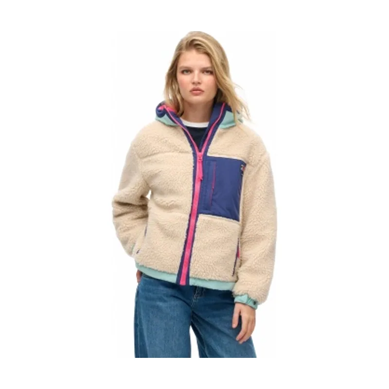 Superdry Sudadera con capucha Vintage Hooded Sherpa W5011900A