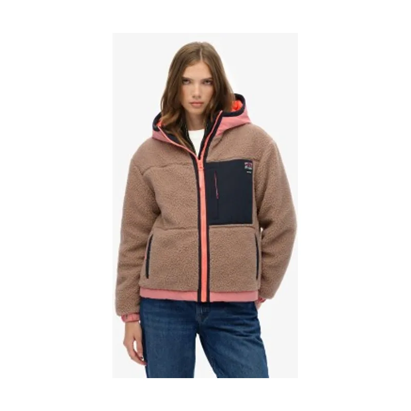 Superdry Sudadera con capucha Vintage Hooded Sherpa W5012036A