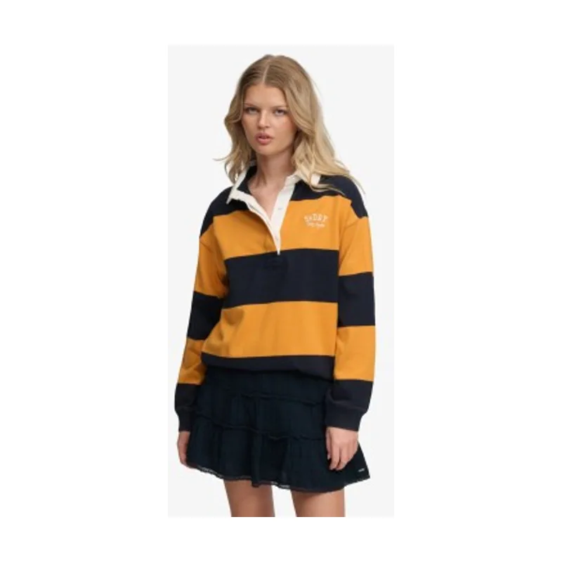 Superdry Polo rugby Heritage Stripe Rugby W6012212A