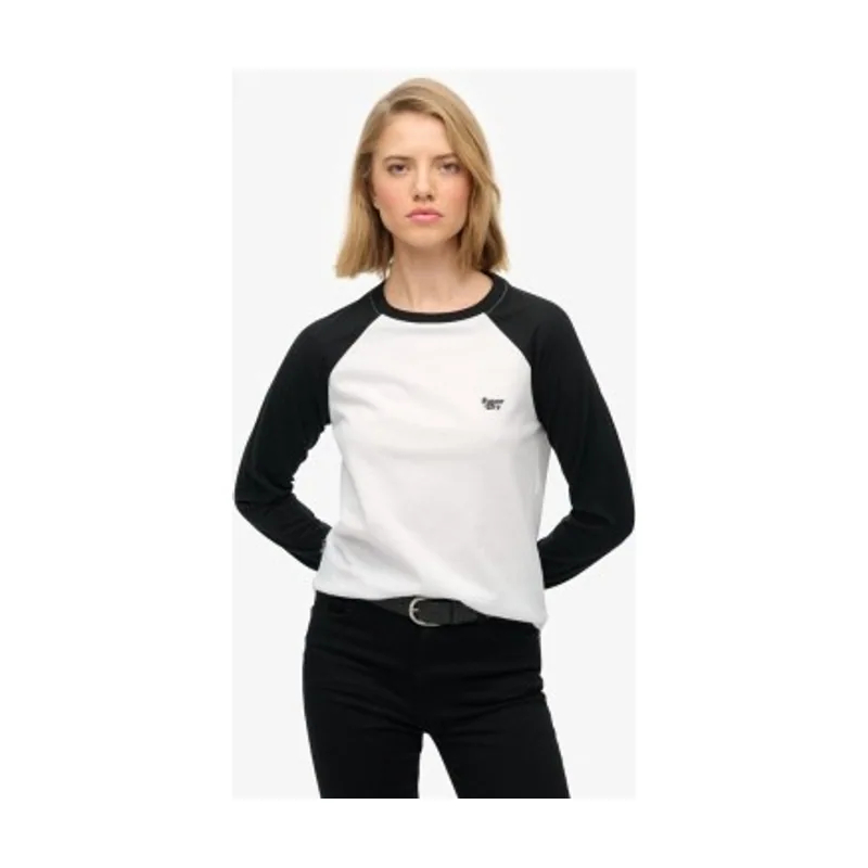 Superdry Camiseta Essential Logo Baseball W6012254A