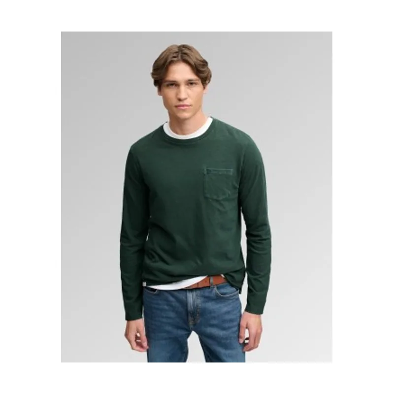 Superdry Camiseta manga larga con bolsillo M6010964A