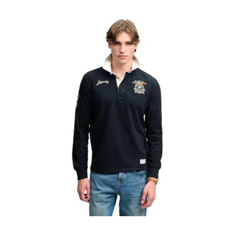 Superdry Polo rugby Double Emblem M6010969A