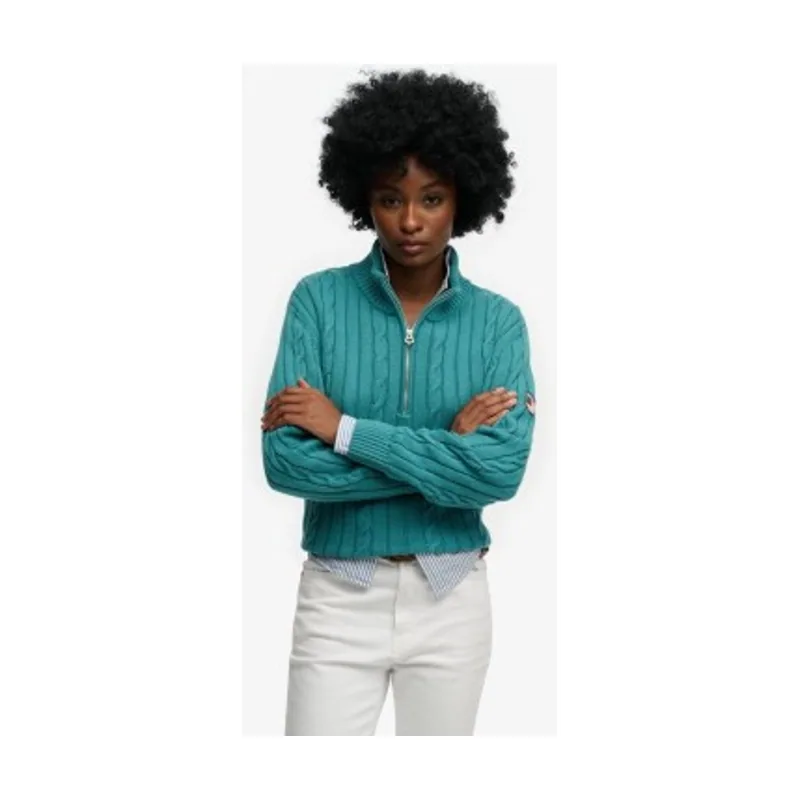 Superdry Jersey medio cierre Slouchy W6110741A