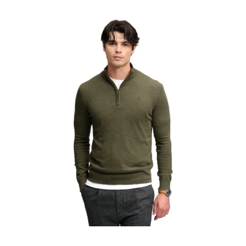 Superdry Jersey con media cremallera Wool Blend M6110783A