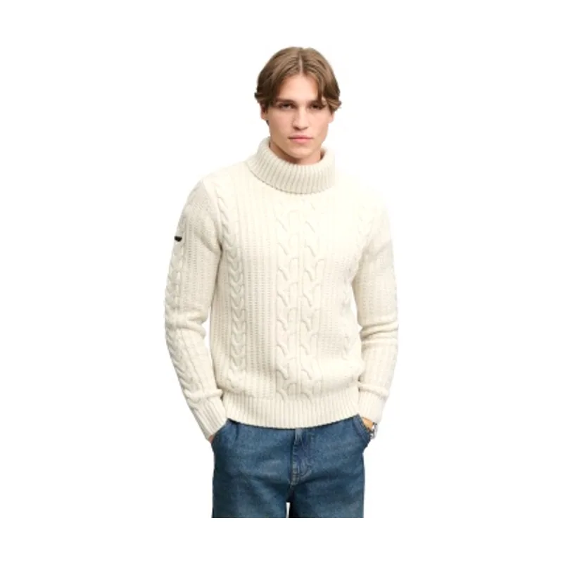 Superdry Jersey Jacob Cable Roll M6110772A