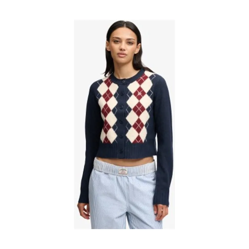Superdry Cárdigan Argyle W6110779A
