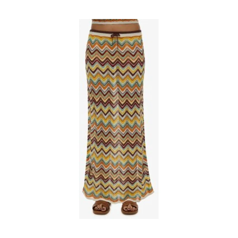 Superdry Falda Zigzag Column W7210382A