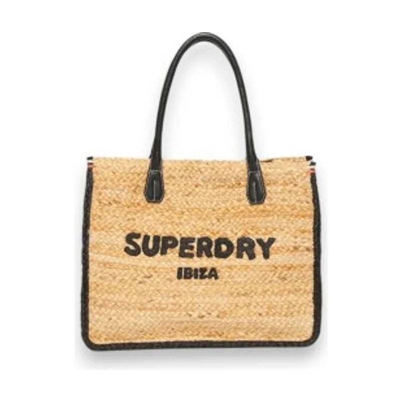 Superdry Bolso tote de piel Luxe Beach W9110402A