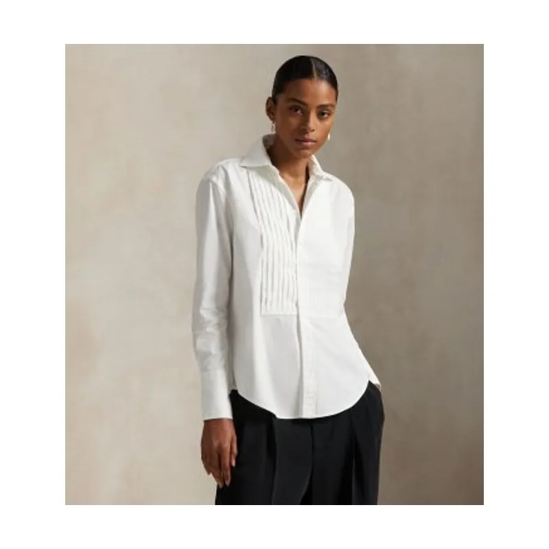 Polo Ralph Lauren Camisa de esmoquin de algodón 211A89708001