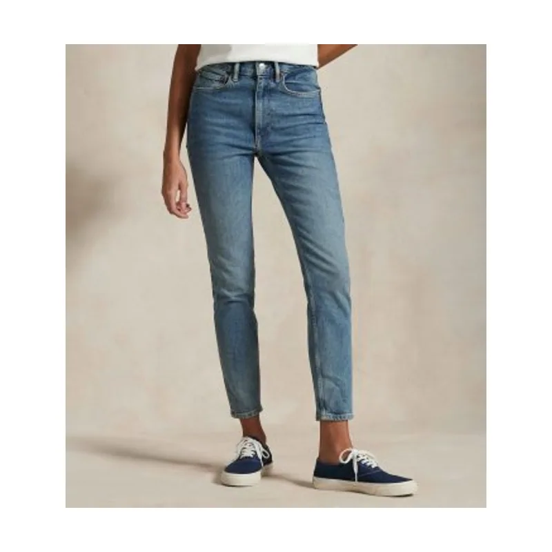 Polo Ralph Lauren Jeans de Tiro Alto Super Slim 211969391001