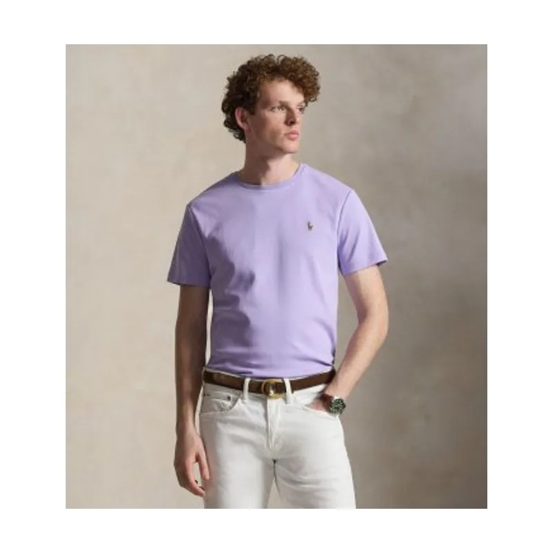 Polo Ralph Lauren Camiseta de algodón suave Custom Slim Fit 710740727507