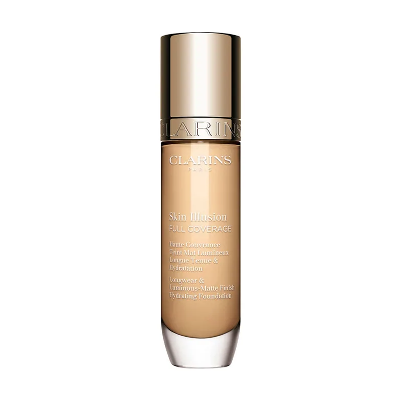 Clarins SKIN ILLUSION FULL COVERAGE base de maquillaje #101W