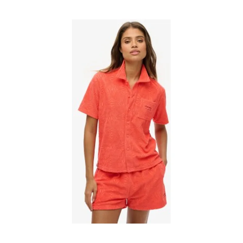 Superdry Camisa de tejido rizado Country Club W4010486A