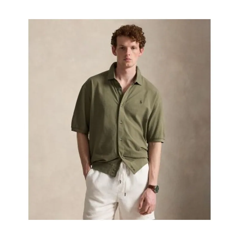 Polo Ralph Lauren Camisa Relaxed de algodón 710B18514001