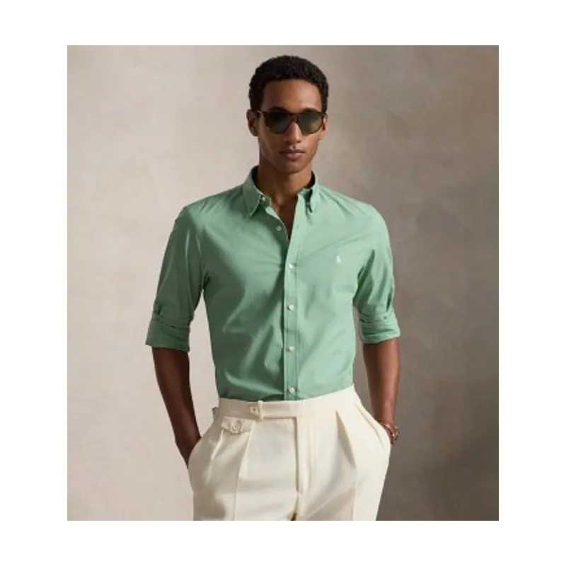 Polo Ralph Lauren Camisa Slim Fit de popelina elástica 710929348500