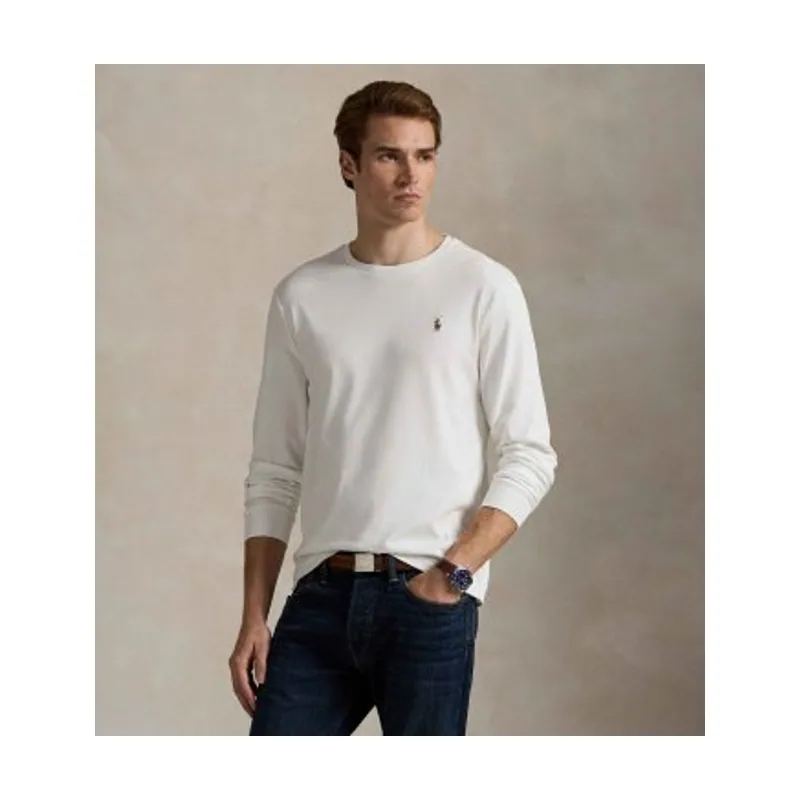Polo Ralph Lauren Camiseta de algodón Custom Slim Fit 710760121002