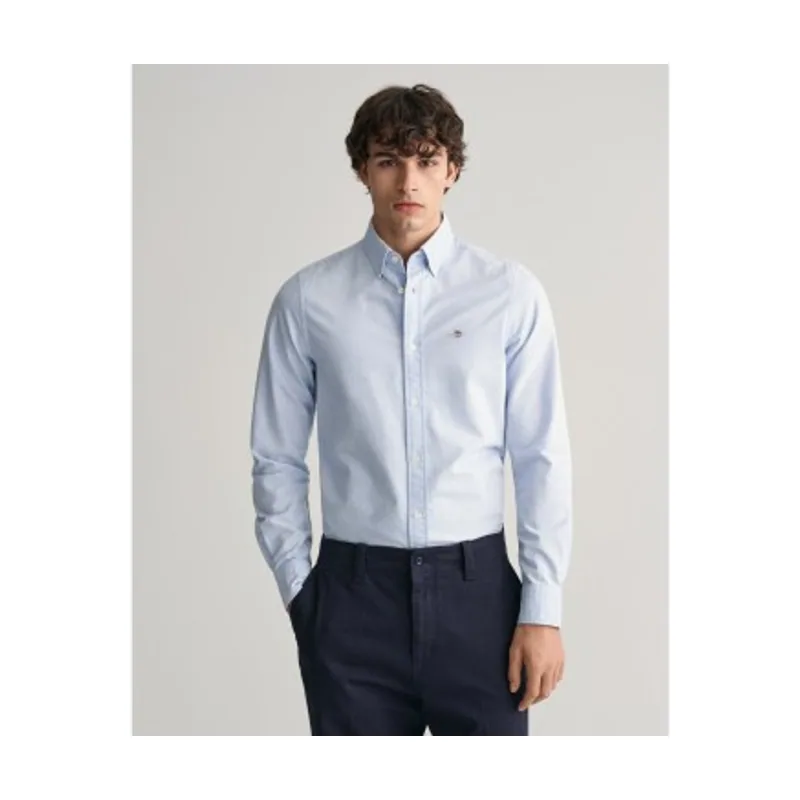 Gant Camisa Oxford Slim Fit elástica 3230115
