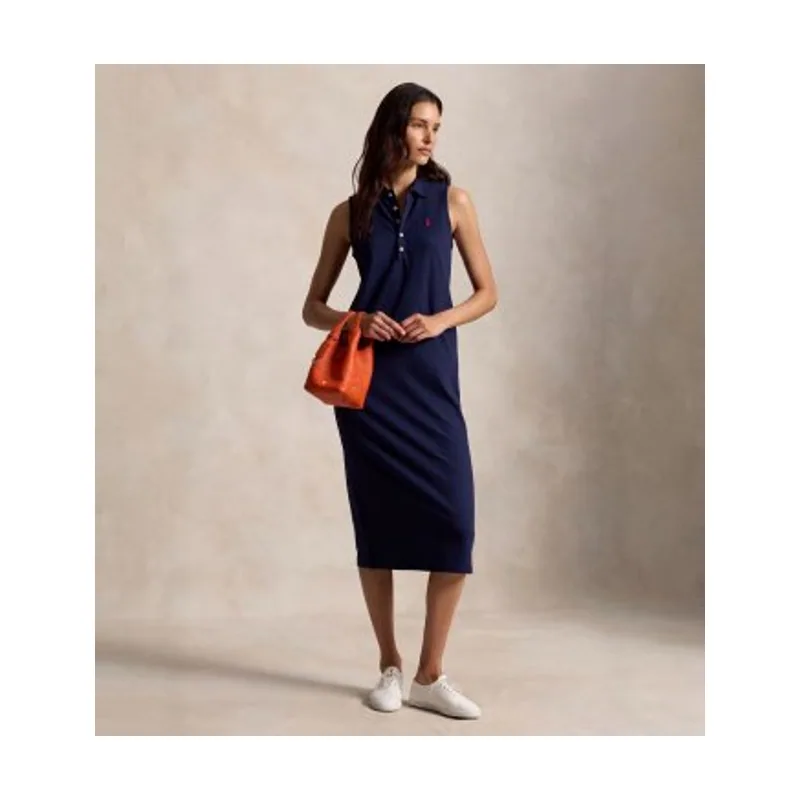 Polo Ralph Lauren Vestido polo de algodón elástico 211968292002
