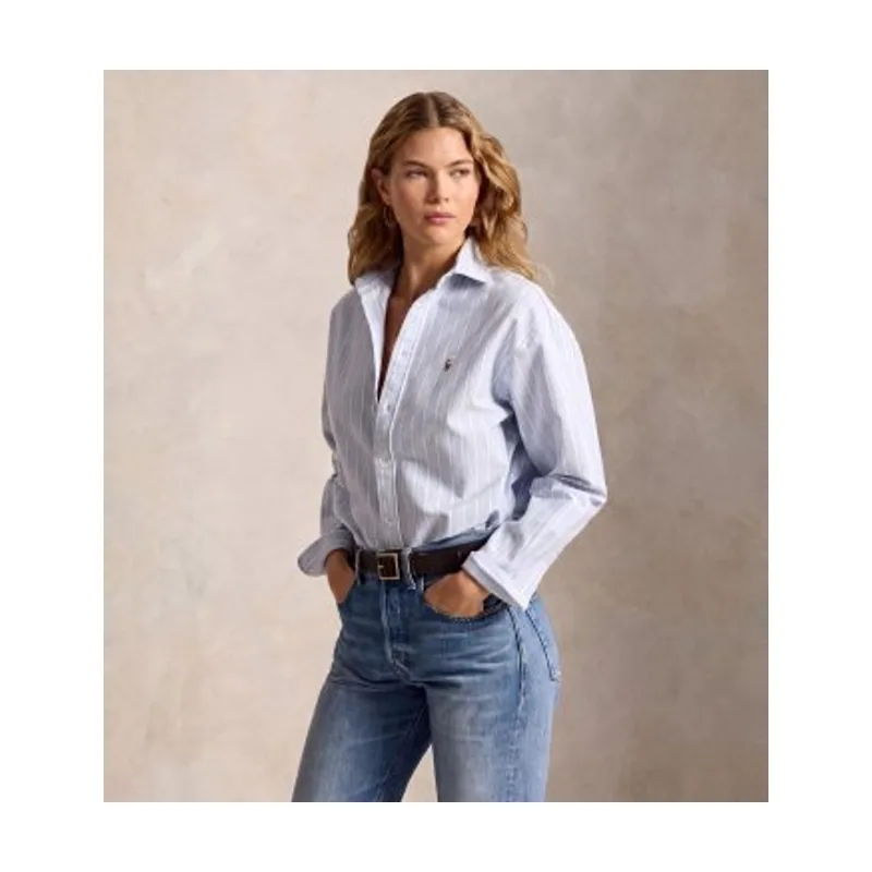 Polo Ralph Lauren Camisa oxford de algodón Relaxed Fit 211B21507002