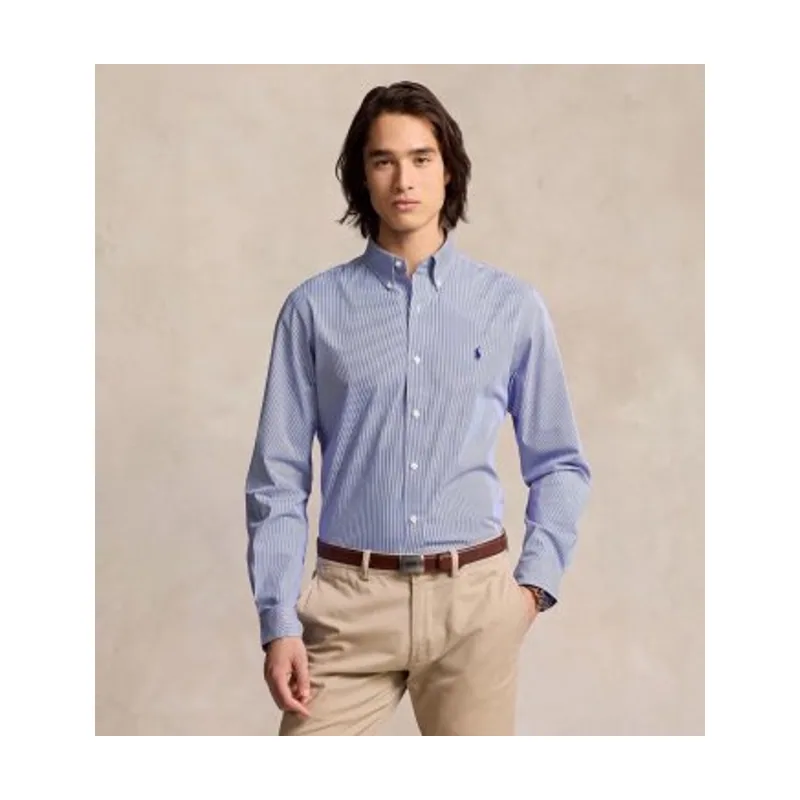 Polo Ralph Lauren Camisa Slim Fit de popelina elástica 710928254007